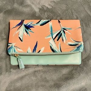 NWOT Rachel Pally Reversible Fold Over Clutch